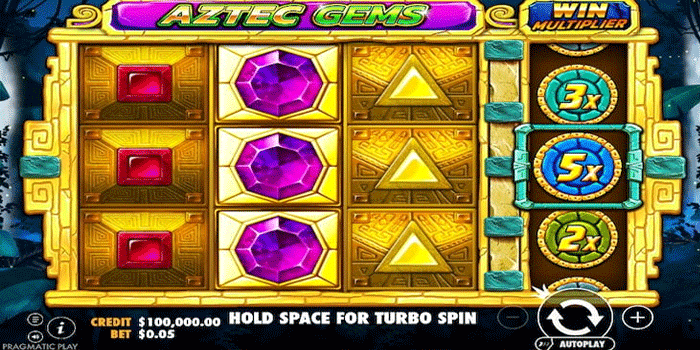 Tumble Cepat Slot Aztec Gems Multiplier